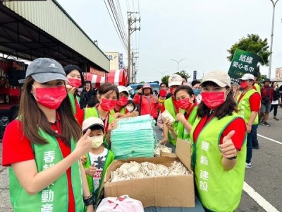 迎媽祖保平安，做志工護地球