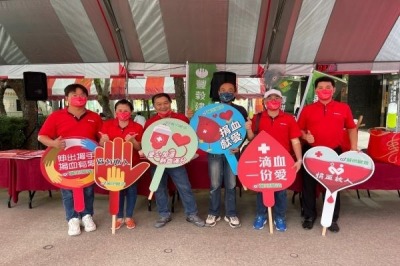 捐血應援，愛心持續奔騰~