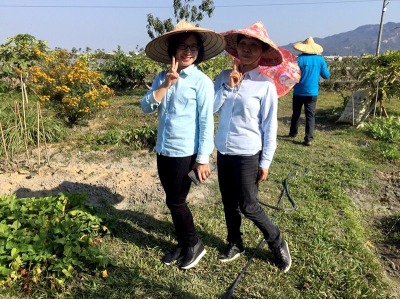 戴勝益董事長蒞臨福田農場