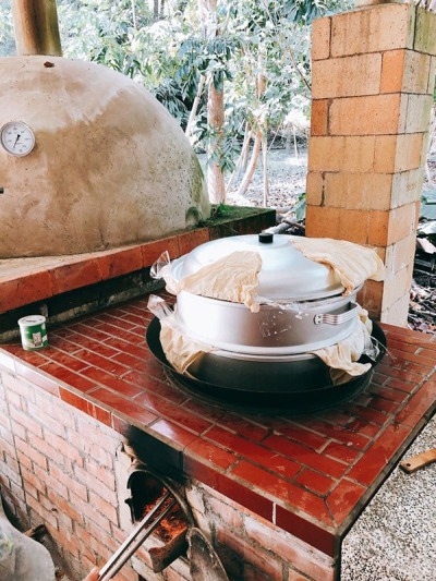 福田農場聯誼活動 控土窯&炊菜頭粿