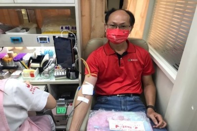 捐血應援，愛心持續奔騰~