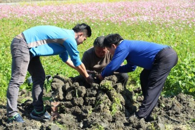 福田農場聯誼活動 控土窯&炊菜頭粿