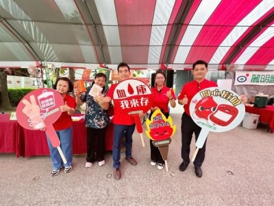 捐血應援，愛心持續奔馳~