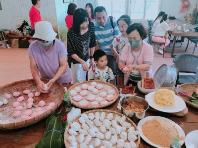 福田農場活動紅龜粿DIY